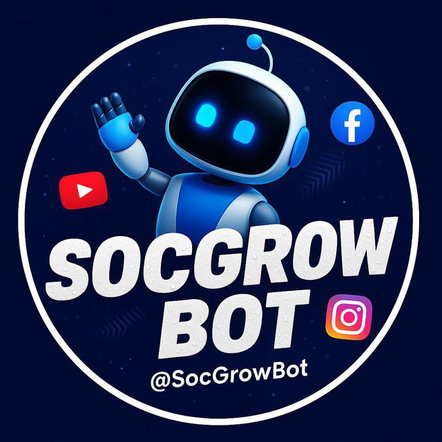 SocGrow Bot Logo